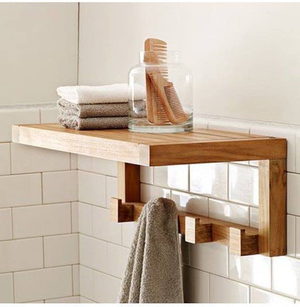 Bathroom Shelves & Hooks